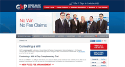 Desktop Screenshot of contestingwills.com.au